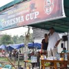 Bupati Sintang Tutup Turnamen Sepak Bola Garesma Cup