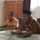 Wakil Ketua Komisi C DPRD Kabupaten sintang Raker Bersama BPBD