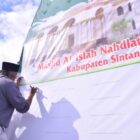 Bupati Letakan Batu Pertama Pembangunan Masjid Al Islah NU di Ransi Dakan