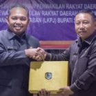 Wabup Hadiri Paripurna LKPJ 2023